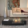 Журнальный столик с биокамином FlameLounge черный фото 1